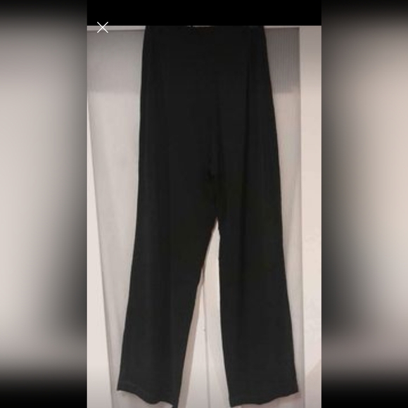 Neil and Davìd - Iced Tea Vintage black dress pants w/ back elastic waist, x-sm - Picture 1 of 4